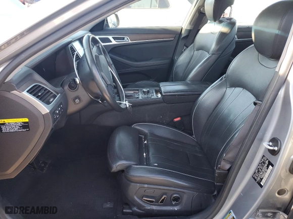 2017 Genesis G80 3.8L with VIN KMHGN4JE1HU180073, listed as a Copart auction lot 42684135 with 127,255 mi miles and Salvage Title. Bid and sale history available at carsss.com. Image 7.