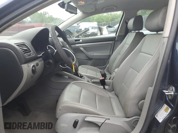 2005 Volkswagen Jetta 2.5L with VIN 3VWRG71K45M628981, listed as a Copart auction lot 58531595 with 128,217 mi miles and Salvage title. Bid and sale history available at DreamBid. Image 7.