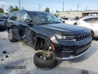 2021 Jeep Grand Cherokee Limited with VIN 1C4RJJBG3M8116482, listed as a Copart auction lot 54333095 with 31,178 mi miles and Salvage title. Bid and sale history available at DreamBid. Image 4.