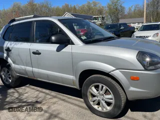 2009 Hyundai Tucson GLS with VIN KM8JM12B89U975392, listed as a Copart auction lot 55508145 with 113,176 mi miles and Clean Title. Bid and sale history available at carsss.com. Image 1.