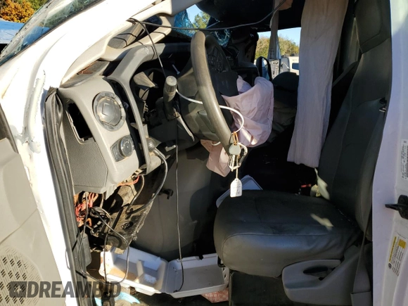 2021 Ford Econoline Cargo with VIN 1FDWE3FK7MDC21644, listed as a Copart auction lot 82983994 with Not Provided miles and Salvage Title. Bid and sale history available at DreamBid. Image 7.