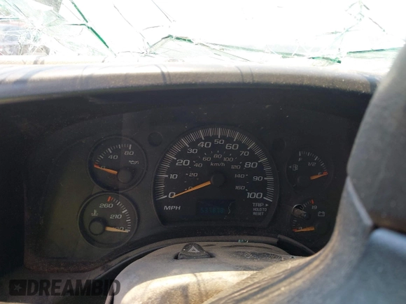 2005 Chevrolet Express Cargo Van with VIN 1GCGG25VX51226784, listed as a IAAI auction lot 42012325 with 537,878 mi miles. Bid and sale history available at carsss.com. Image 7.