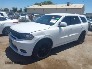 2019 Dodge Durango GT with VIN 1C4RDJDGXKC561025, listed as a IAAI auction lot 42549454 with 35,707 mi miles and . Bid and sale history available at DreamBid. Image 2.