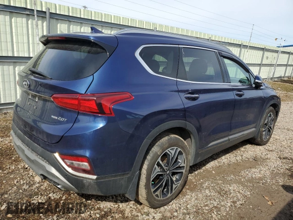 2020 Hyundai Santa Fe Limited with VIN 5NMS5CAA1LH144132, listed as a Copart auction lot 49504785 with 91,704 mi miles and Salvage Title. Bid and sale history available at carsss.com. Image 3.