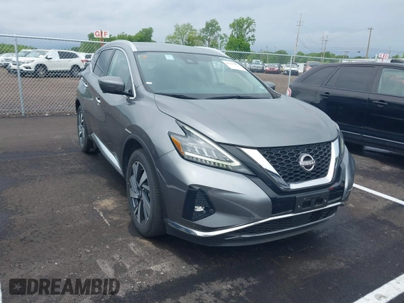 2023 Nissan Murano SL with VIN 5N1AZ2CJ0PC128284, listed as a IAAI auction lot 42169152 with 62,022 mi miles and . Bid and sale history available at DreamBid. Image 1.