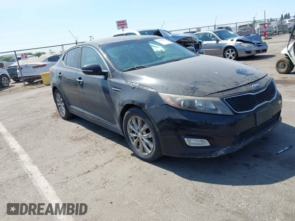 2015 Kia Optima EX z VIN 5XXGN4A75FG420329, wystawiony jako IAAI lot #42574401 z przebiegiem 223 816 mil mil oraz . Historia ofert i sprzedaży dostępna na DreamBid. Obrazek 1.