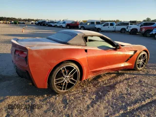 2015 Chevrolet Corvette Z51 2LT with VIN 1G1YK3D71F5111912, listed as a Copart auction lot 41988085 with 0 mi miles and Non Repairable. Bid and sale history available at carsss.com. Image 3.