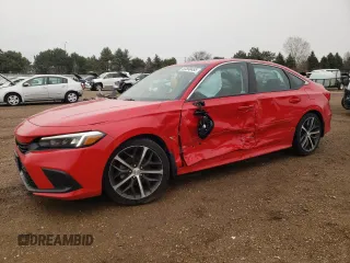 2022 Honda Civic Touring z VIN 2HGFE1F90NH308510, wystawiony jako Copart lot #53550455 z przebiegiem 71 665 mil mil oraz Szkoda całkowita • Salvage title. Historia ofert i sprzedaży dostępna na DreamBid. Obrazek 1.