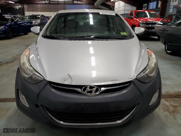 2013 Hyundai Elantra GLS PZEV with VIN KMHDH4AE9DU828277, listed as a Copart auction lot 84437384 with 175,084 mi miles and Clean Title. Bid and sale history available at carsss.com. Image 5.