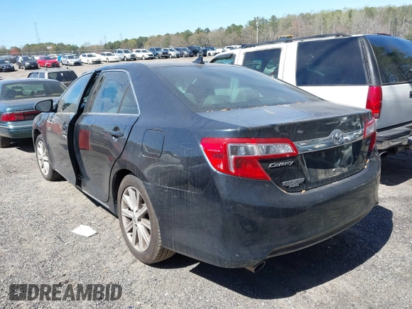 2012 Toyota Camry SE with VIN 4T1BK1FK2CU521649, listed as a IAAI auction lot 41852769 with 260,239 mi miles. Bid and sale history available at carsss.com. Image 3.