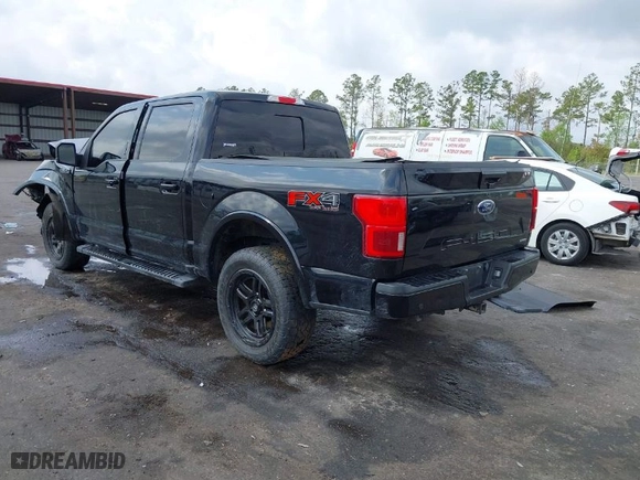 2018 Ford F-150 XL with VIN 1FTEW1EG7JFD41376, listed as a IAAI auction lot 41865285 with 144,362 mi miles. Bid and sale history available at carsss.com. Image 3.