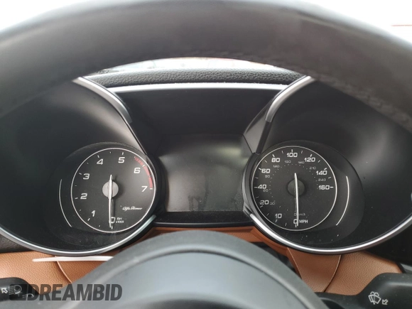 2018 Alfa Romeo Giulia with VIN ZARFAEDN3J7567151, listed as a Copart auction lot 85385364 with Not provided miles and Salvage title. Bid and sale history available at DreamBid. Image 9.