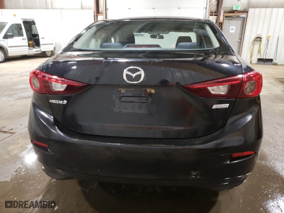 2014 Mazda Mazda3 i SV with VIN JM1BM1T71E1146601, listed as a Copart auction lot 47246045 with 117,632 mi miles and Salvage Title. Bid and sale history available at carsss.com. Image 6.