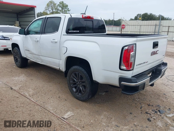2020 GMC Canyon 2WD SLE with VIN 1GTG5CEN6L1116260, listed as a IAAI auction lot 41253835 with 38,901 mi miles. Bid and sale history available at carsss.com. Image 3.