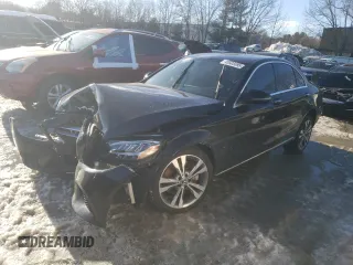 2021 Mercedes-Benz C 300 z VIN W1KWF8EB5MR643470, wystawiony jako Copart lot #45505095 z przebiegiem 45 051 mil mil oraz Szkoda całkowita • Salvage title. Historia ofert i sprzedaży dostępna na DreamBid. Obrazek 1.