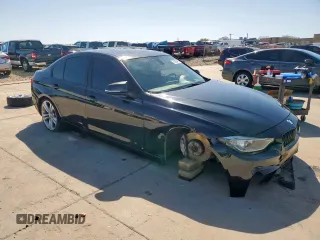 2013 BMW 3 Series 335i with VIN WBA3A9G57DNP36052, listed as a Copart auction lot 50204825 with 158,102 mi miles and Salvage title. Bid and sale history available at DreamBid. Image 4.