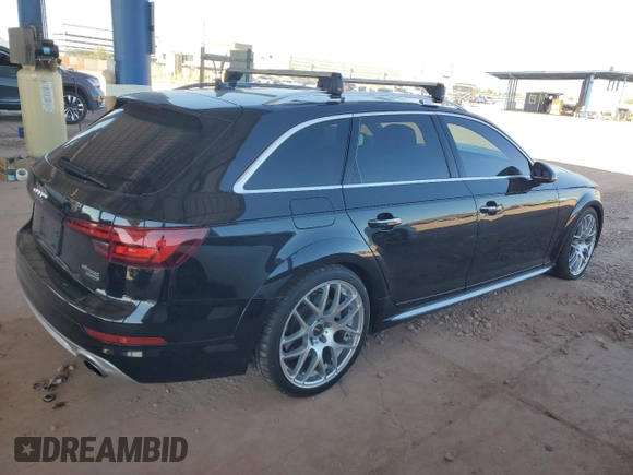 2018 Audi allroad A4 Premium with VIN WA17NAF46JA172488, listed as a Copart auction lot 83491684 with 43,955 mi miles and Salvage Title. Bid and sale history available at DreamBid. Image 3.