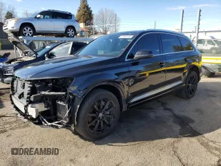 2019 Audi Q7 Premium Plus with VIN WA1LAAF72KD012533, listed as a Copart auction lot 47751115 with 71,034 mi miles and Salvage Title. Bid and sale history available at carsss.com. Image 1.