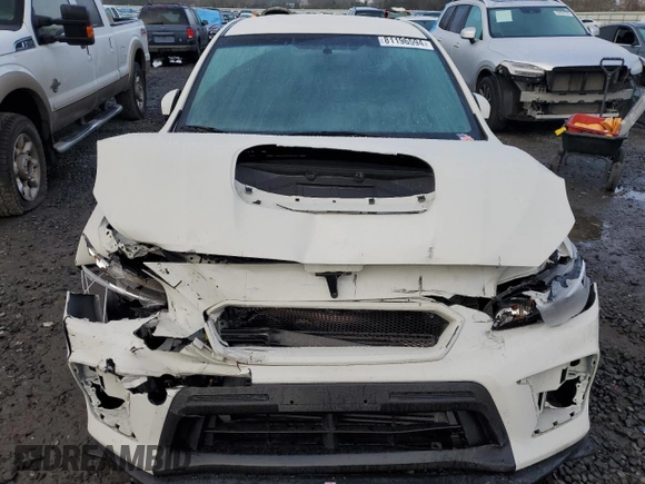 2021 Subaru WRX STI with VIN JF1VA2S69M9811240, listed as a Copart auction lot 81196594 with 29,333 mi miles and Salvage title. Bid and sale history available at DreamBid. Image 5.