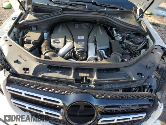 2017 Mercedes-Benz GLS 63 AMG z VIN 4JGDF7FE6HA851880, wystawiony jako Copart lot #54667095 z przebiegiem 78 661 mil mil oraz Szkoda całkowita • Salvage title. Historia ofert i sprzedaży dostępna na DreamBid. Obrazek 12.