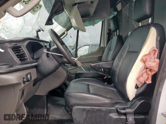 2023 Ford Transit with VIN 1FTYE1CGXPKA13081, listed as a Copart auction lot 55583935 with 126,698 mi miles and Salvage title. Bid and sale history available at DreamBid. Image 7.