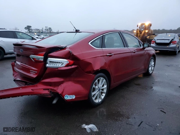 2019 Ford Fusion Energi Titanium with VIN 3FA6P0SU4KR212494, listed as a Copart auction lot 73422882 with 40,063 mi miles. Bid and sale history available at carsss.com. Image 3.