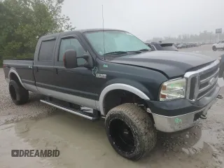 2006 Ford F-250 XL with VIN 1FTSW21526EC43480, listed as a Copart auction lot 59301715 with 149,624 mi miles and Salvage title. Bid and sale history available at DreamBid. Image 4.