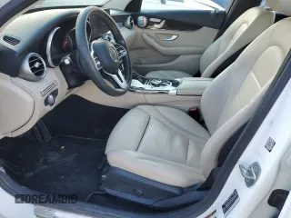 2020 Mercedes-Benz C 300 with VIN WDDWF8DB1LR546475, listed as a Copart auction lot 42337045 with 92,892 mi miles and Salvage title. Bid and sale history available at DreamBid. Image 7.