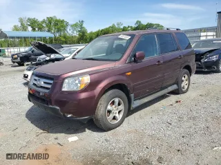 2008 Honda Pilot SE with VIN 5FNYF28388B022904, listed as a Copart auction lot 53631535 with 189,408 mi miles and Clean Title. Bid and sale history available at carsss.com. Image 1.