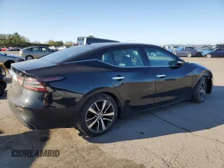 2021 Nissan Maxima SV with VIN 1N4AA6CV1MC506491, listed as a Copart auction lot 53665475 with 108,577 mi miles and Salvage Title. Bid and sale history available at DreamBid. Image 3.