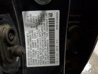 2019 Honda Civic LX with VIN 2HGFC2F65KH583710, listed as a Copart auction lot 51926435 with Not Provided miles and Salvage Title. Bid and sale history available at DreamBid. Image 13.