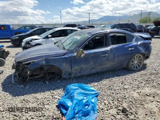2017 Infiniti Q50 Red Sport 400 с VIN JN1FV7AP7HM850585, выставлен на аукционе Copart как лот 57649675 с пробегом 83 936 миль миль и Списание • Salvage title. История ставок и продаж доступна на DreamBid. Изображение 1.