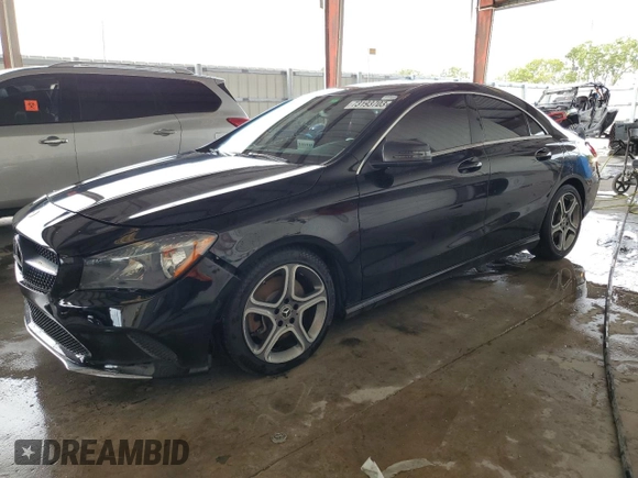 2018 Mercedes-Benz CLA 250 with VIN WDDSJ4EB4JN646725, listed as a Copart auction lot 73193703 with 55,760 mi miles and . Bid and sale history available at DreamBid. Image 1.