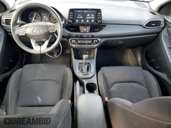 2018 Hyundai Elantra GT with VIN KMHH35LE7JU015356, listed as a Copart auction lot 75359574 with 57,153 mi miles and Clean Title. Bid and sale history available at carsss.com. Image 8.