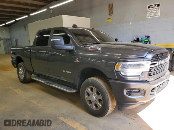 2024 Ram 2500 Big Horn с VIN 3C6UR5DL5RG111359, выставлен на аукционе Copart как лот 58118935 с пробегом 29 259 миль миль и Списание • Salvage title. История ставок и продаж доступна на DreamBid. Изображение 4.