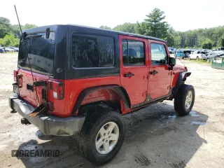 2011 Jeep Wrangler Unlimited Rubicon with VIN 1J4HA6H14BL537000, listed as a Copart auction lot 60863105 with 189,307 mi miles and Clean title. Bid and sale history available at DreamBid. Image 3.