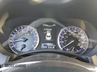 2016 Infiniti Q50 3.0t Red Sport 400 with VIN JN1FV7AR8GM451880, listed as a Copart auction lot 86895974 with 103,797 mi miles and Salvage Title. Bid and sale history available at carsss.com. Image 9.