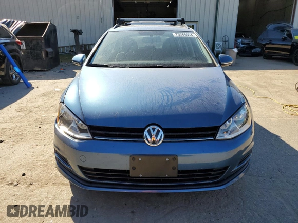 2016 Volkswagen Golf SportWagen TSI S with VIN 3VWC17AU2GM518796, listed as a Copart auction lot 75285994 with 83,535 mi miles and Salvage Title. Bid and sale history available at carsss.com. Image 5.