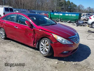 2013 Hyundai Sonata Limited with VIN 5NPEC4AB1DH548568, listed as a IAAI auction lot 41604793 with 212,137 mi miles and . Bid and sale history available at carsss.com. Image 1.
