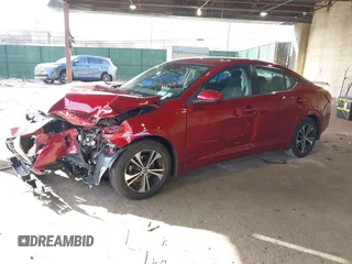 2022 Nissan Sentra SV with VIN 3N1AB8CV8NY296230, listed as a IAAI auction lot 41931030 with 108,696 mi miles and . Bid and sale history available at DreamBid. Image 2.
