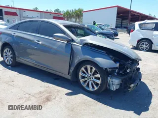 2013 Hyundai Sonata Limited with VIN 5NPEC4AC6DH684767, listed as a IAAI auction lot 41860059 with 76,233 mi miles and . Bid and sale history available at DreamBid. Image 1.