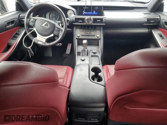 2019 Lexus IS 300 z VIN JTHC81D2XK5037763, wystawiony jako Copart lot #59025175 z przebiegiem 37 340 mil mil oraz Nie do naprawy • Non repairable. Historia ofert i sprzedaży dostępna na DreamBid. Obrazek 8.