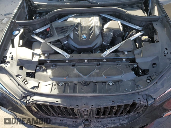 2021 BMW X5 M50i with VIN 5UXJU4C01M9F13949, listed as a Copart auction lot 84485564 with 0 mi miles and Salvage Title. Bid and sale history available at carsss.com. Image 12.
