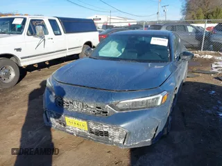 2025 Honda Civic Sport with VIN 2HGFE2F57SH530444, listed as a IAAI auction lot 41400408 with 6,871 mi miles and . Bid and sale history available at carsss.com. Image 17.