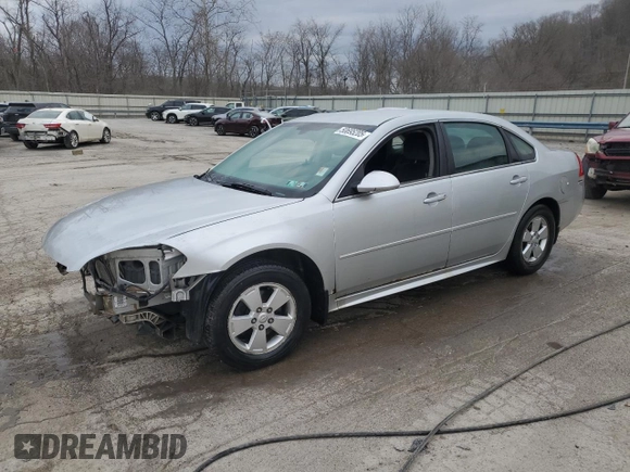 2011 Chevrolet Impala LS Fleet with VIN 2G1WF5EK9B1322782, listed as a Copart auction lot 50695205 with 148,655 mi miles and Salvage Title. Bid and sale history available at DreamBid. Image 1.