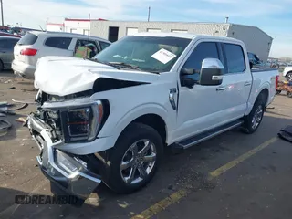 2023 Ford F-150 XL with VIN 1FTFW1E85PKF14275, listed as a IAAI auction lot 41301618 with 1 mi miles. Bid and sale history available at carsss.com. Image 18.