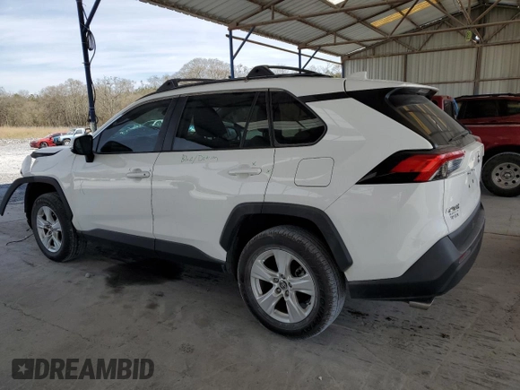 2021 Toyota RAV4 XLE with VIN 2T3W1RFV1MC136574, listed as a Copart auction lot 49177995 with 36,717 mi miles and Salvage Title. Bid and sale history available at carsss.com. Image 2.