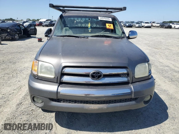 2003 Toyota Tundra SR5 with VIN 5TBBT44163S422441, listed as a Copart auction lot 54976355 with Not Provided miles and Clean Title. Bid and sale history available at carsss.com. Image 5.