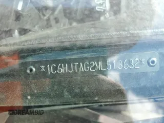 2021 Jeep Gladiator 80th Anniversary с VIN 1C6HJTAG2ML513632, выставлен на аукционе Copart как лот 57140595 с пробегом Не указан миль и Списание • Salvage title. История ставок и продаж доступна на DreamBid. Изображение 13.