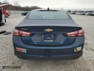 2022 Chevrolet Malibu LT with VIN 1G1ZD5ST6NF131043, listed as a Copart auction lot 43998415 with 56,383 mi miles and Salvage Title. Bid and sale history available at carsss.com. Image 6.